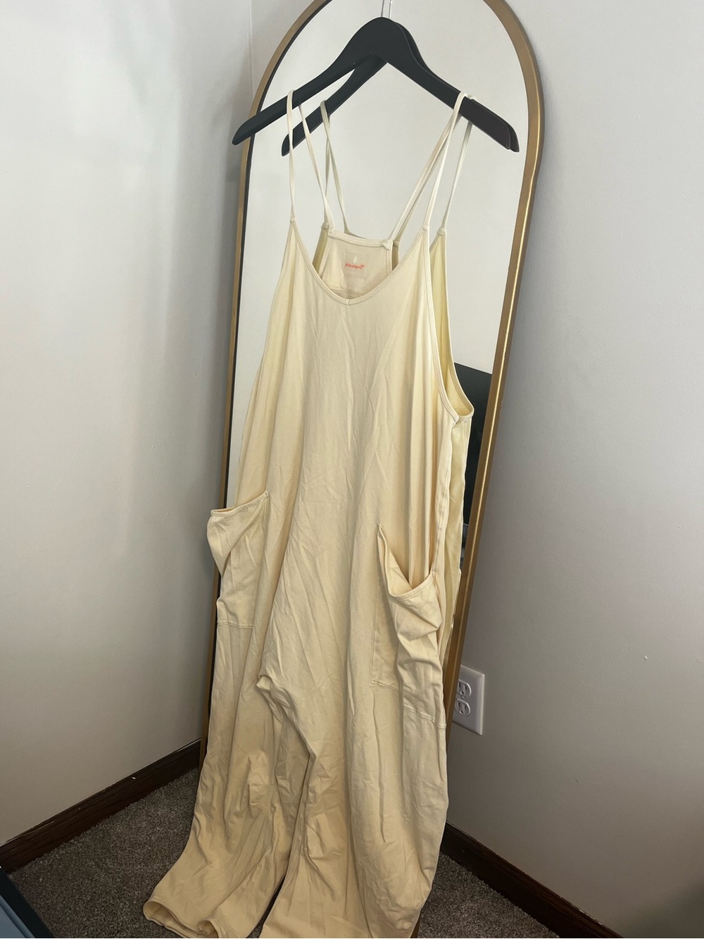 Free People Movement Yellow Hot Shot Onesie - L